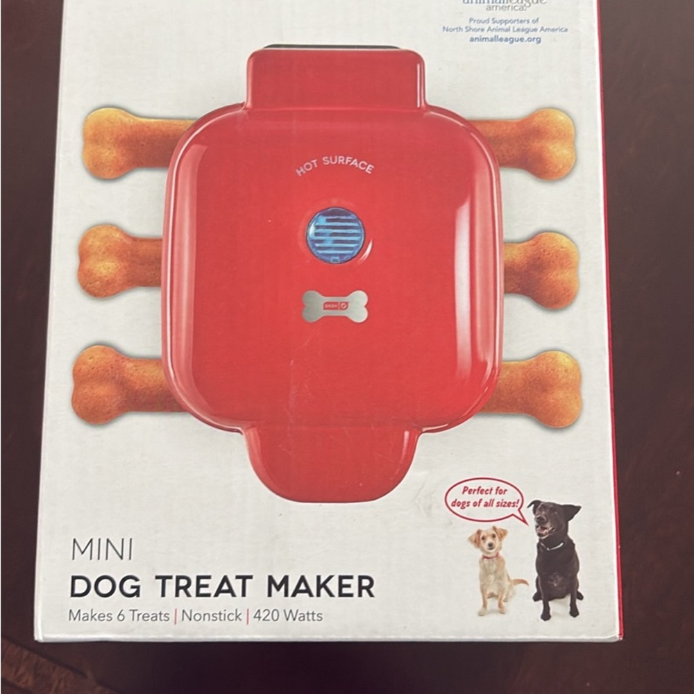 Dash Red Dog Treat Maker